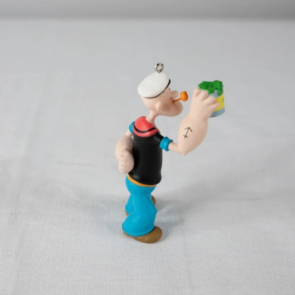 Vintage Hallmark Keepsake Popeye Ornament Spinach 1994 Excellent Handcrafted